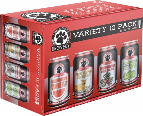 Uncle Bear's Craft Beer Variety Pack Perspective: front