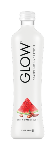 Glow Spicy Watermelon Sparking Water Perspective: front