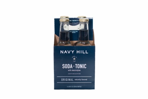 Navy Hill Tonic Bottled Water Perspective: front