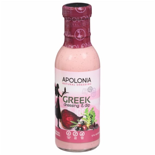 Apolonia Pink Creamy Greek Dressing Perspective: front