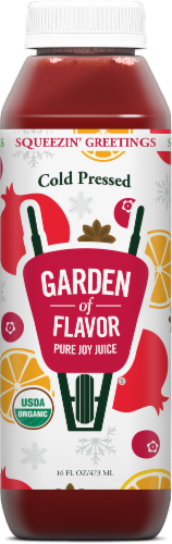 Garden of Flavor Pure Joy Juice Cold Pressed Perspective: front