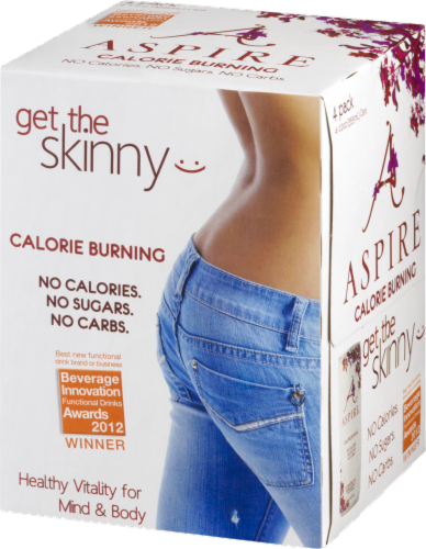 Aspire Cranberry Calorie Burning Drink Perspective: front