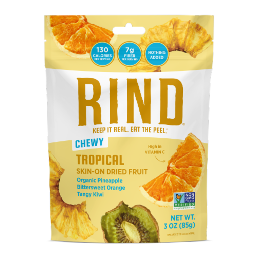 RIND® Tropical Blend Dried Fruit Perspective: front