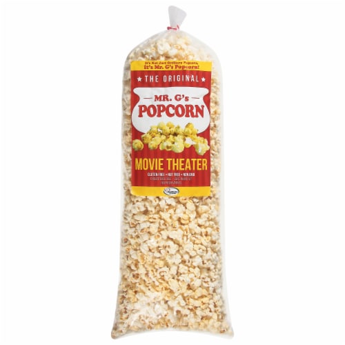 Mr G's Original Movie Theater Popcorn Perspective: front