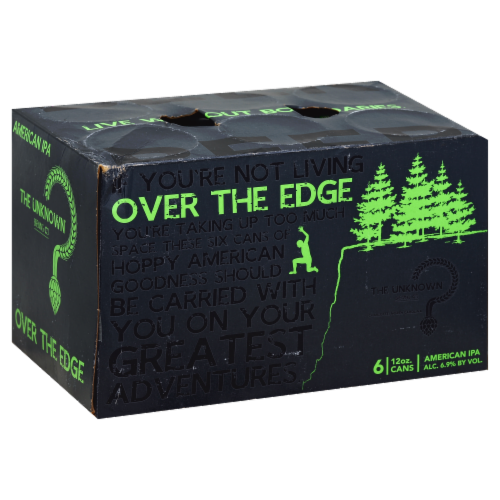 The Unknown Brewing Co. American IPA Cans Perspective: front