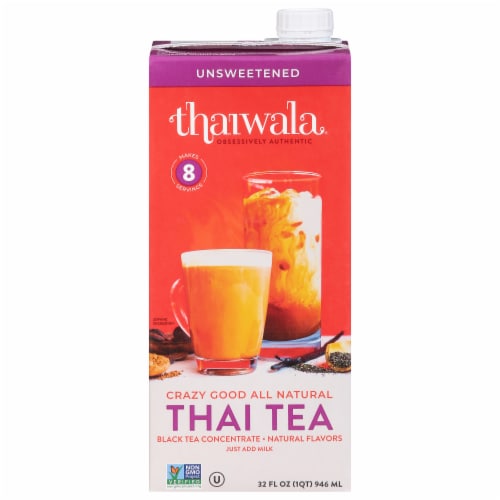 Thaiwala® Unsweetened Thai Tea Concentrate Perspective: front