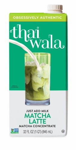Thaiwala Matcha Latte Matcha Concentrate Perspective: front