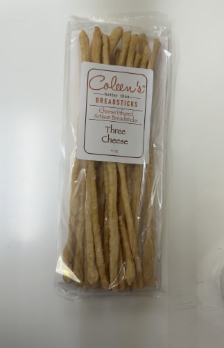 Colleen's® Three Cheese Artisan Breadsticks Perspective: front