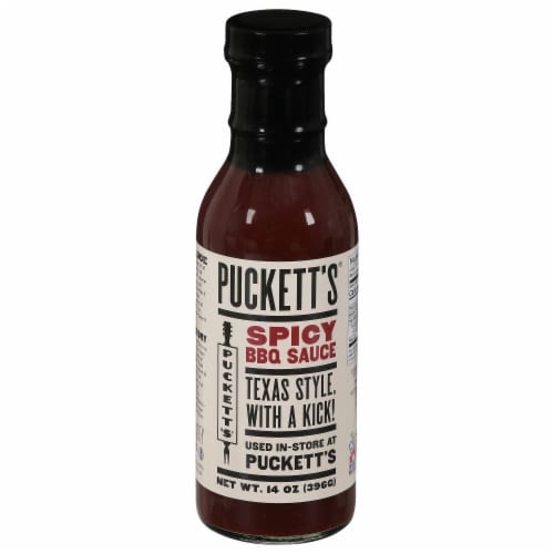 Puckett's® Spicy BBQ Sauce Perspective: front