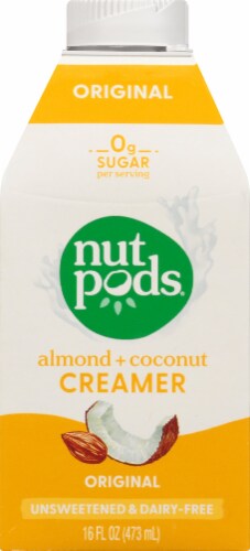 nutpods Original Unsweetened Almond + Coconut Creamer Perspective: front