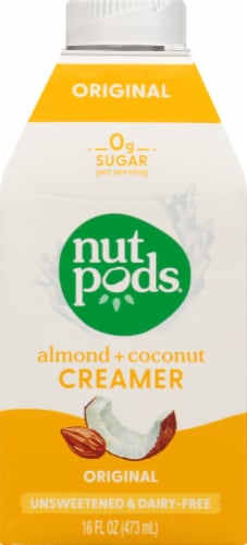 nutpods Original Unsweetened Almond + Coconut Creamer Perspective: front