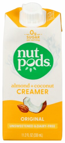 Nutpods Unsweetened Original Non-Dairy Creamer Perspective: front
