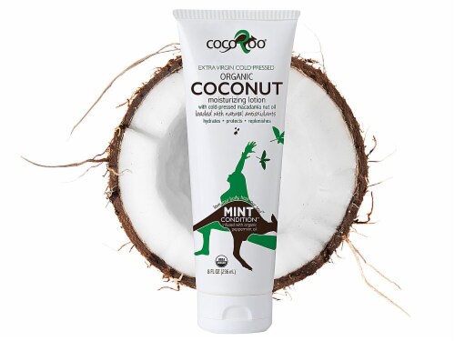 CocoRoo  Mint Condition Organic Coconut Moisturizing Lotion Perspective: front