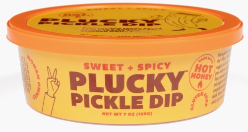Plucky Pickle Dip Sweet & Spicy Perspective: front