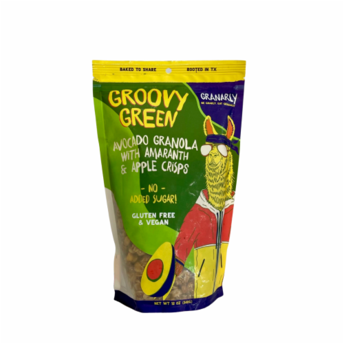 Granarly Sweetened with Avocados Dates & Maple Syrup Granola Perspective: front