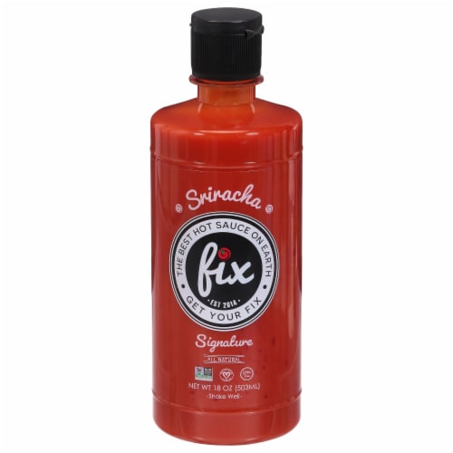 Fix Sriracha Hot Sauce Perspective: front