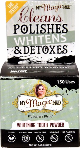 My Magic Mud  Whitening Tooth Powder Perspective: front