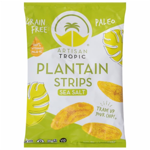 Artisan Tropic® Sea Salt Plantain Strips Perspective: front