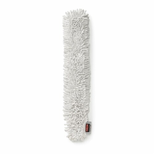 Rubbermaid Commercial Products RCP Q853 WHI Hygen High Performance Flexible Wand Refill - Cas Perspective: front