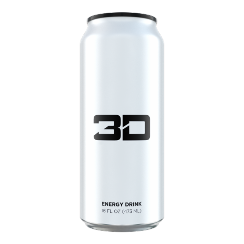 3D Frost Energy Drink Perspective: front