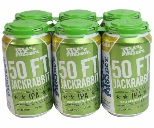 Texas Ale Project 50 FT Jackrabbit IPA Perspective: front