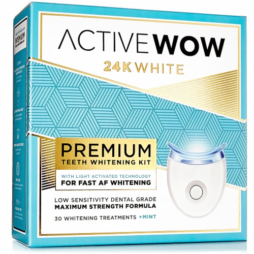 Active Wow 24K Premium Teeth Whitening Kit Perspective: front