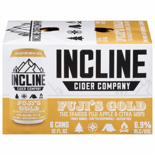 Incline Cider Company Hopped Cider Perspective: front
