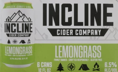 Incline Cider Company Lemongrass Perspective: front