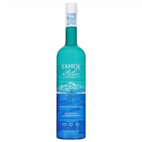 Tahoe® Blue Vodka Perspective: front
