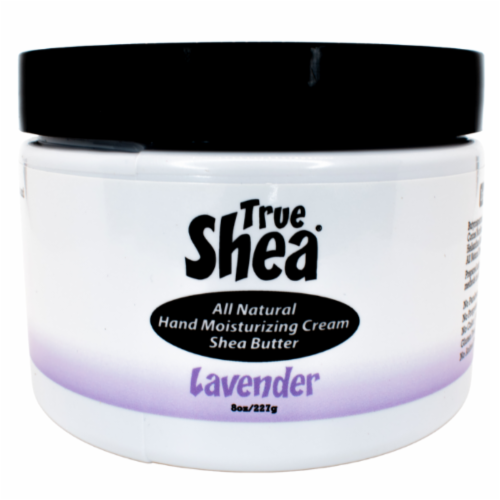 True Shea® Lavender Shea Butter Hand Moisturizing Cream Perspective: front