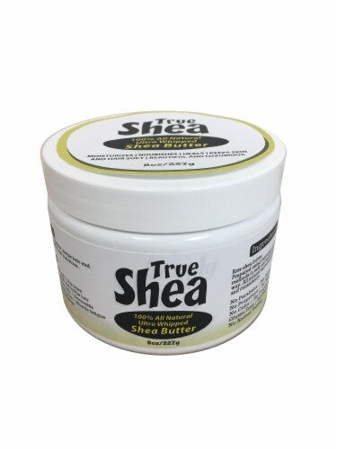 True Shea 100% All Natural Ultra Whipped Shea Butter Perspective: front