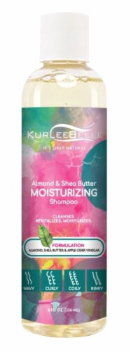 Kurlee Belle Almond & Shea Butter Moisturizing Shampoo Perspective: front