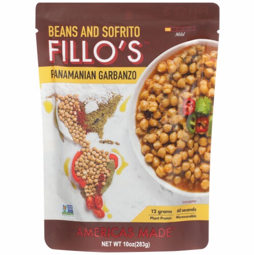 FILLO's Panamanian Garbanzo Beans Perspective: front