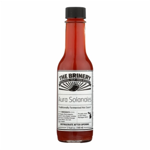 The Brinery Louisiana Style Hot Sauce Perspective: front