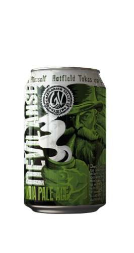 Greenbrier Valley Brewing Company India Pale Ale Beer 6 Cans Perspective: front