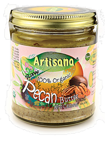 Artisana Organics® Raw Organic Pecan Butter Perspective: front