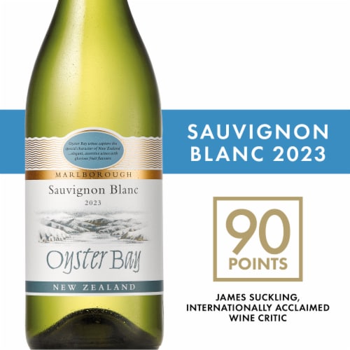 Oyster Bay Sauvignon Blanc White Wine Perspective: front