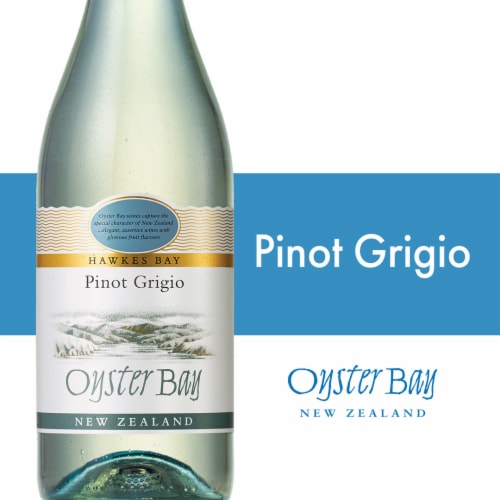 Oyster Bay Pinot Gris New Zealand White Wine Perspective: front