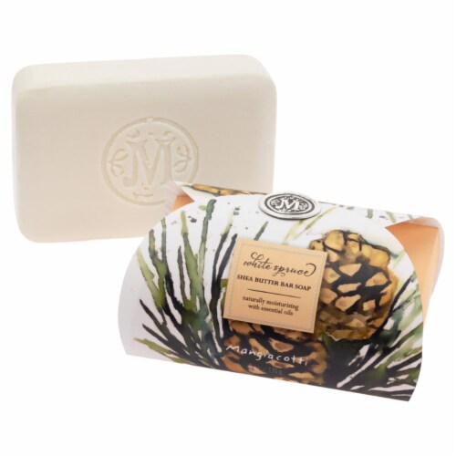 Boston Internation White Spurce Shea Bar Soap Perspective: front