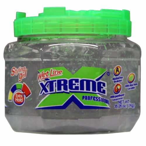 Wet Line Xtreme Professional Clear Extra Hold Styling Gel, 35.2 oz - Food 4  Less