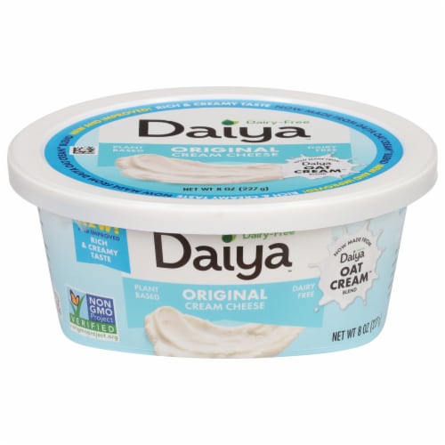 Daiya Dairy Free Plain Vegan Cream Cheese Perspective: front