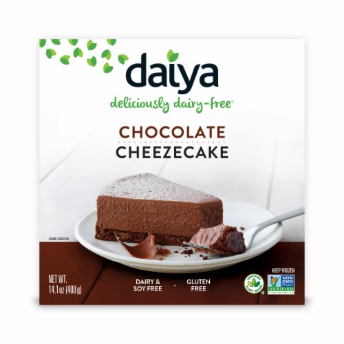 Daiya Dairy-Free Gluten Free Chocolate Cheezecake Perspective: front