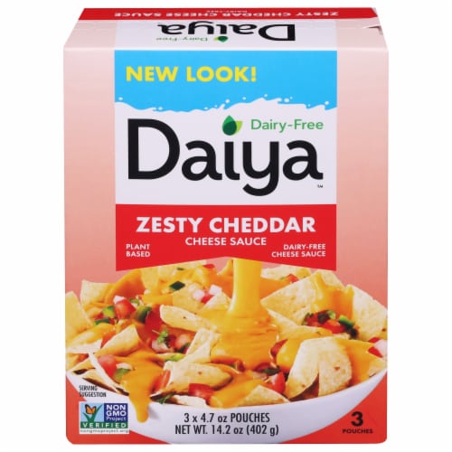 Daiya™ Dairy Free Zesty Cheddar Cheese Sauce Perspective: front