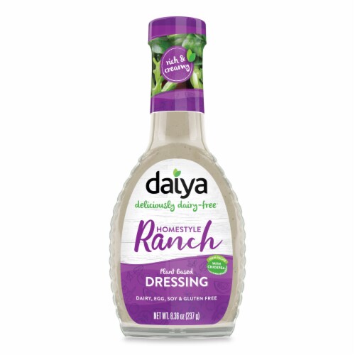 Daiya Dairy Free Homestyle Ranch Vegan Salad Dressing Perspective: front