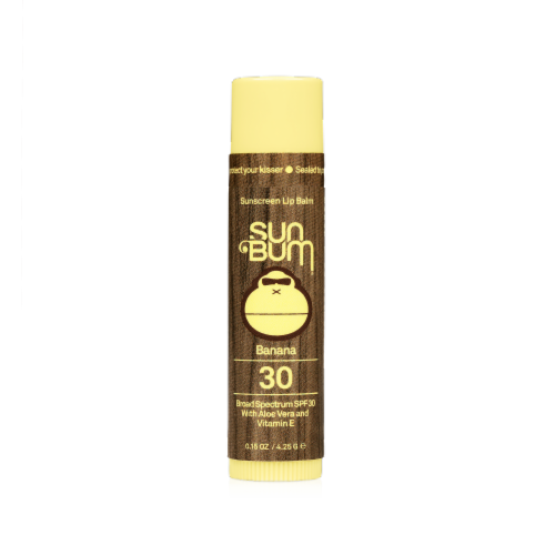 Sun Bum® Banana SPF 30 Lip Balm Perspective: front