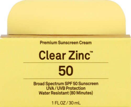 Sun Bum Clear Zinc Sunscreen SPF 50 Perspective: front