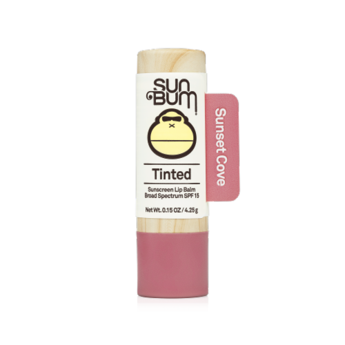 Sun Bum Sunset Cove Tinted Lip Balm SPF 15 Perspective: front