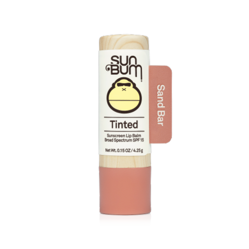Sun Bum Sand Bar Tinted Sunscreen Lip Balm SPF 15 Perspective: front