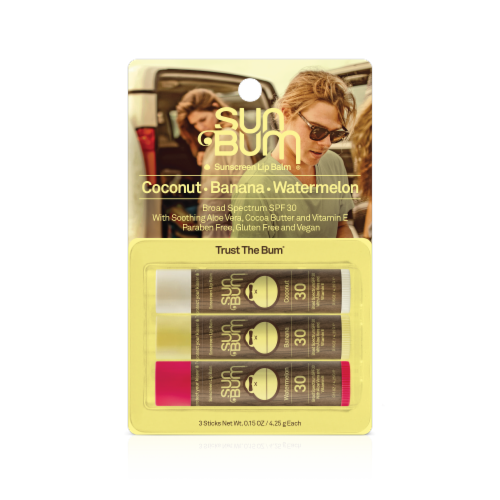 Sun Bum® SPF 30 Sunscreen Lip Balm Variety Pack