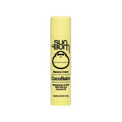 Sun Bum Banana Cream CocoBalm Lip Balm Perspective: front